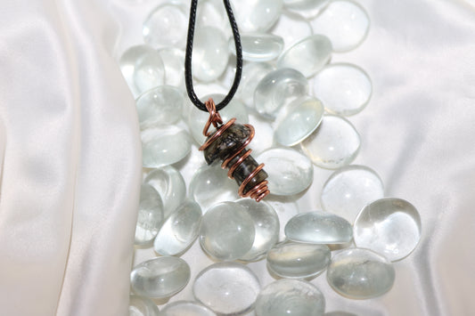 Spiderweb Jasper| Copper Wrap