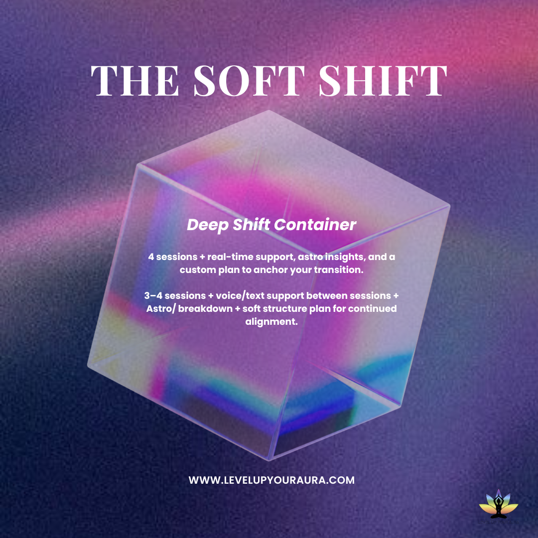 The Soft Shift (Mentorship Level)